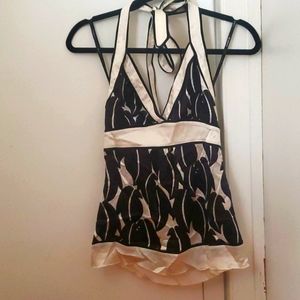 Bebe satin tank top XS